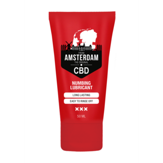 Original CBD from Amsterdam - Numbing Lubricant - 2 fl oz / 50 ml