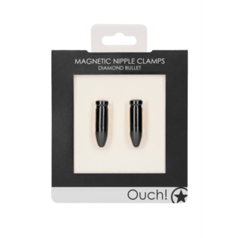 Magnetic Nipple Clamps Diamond Bullet