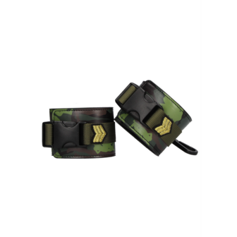 Ankle Cuffs - Army Theme