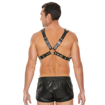 Pyramid Stud Men&#039;s Body Harness - One Size