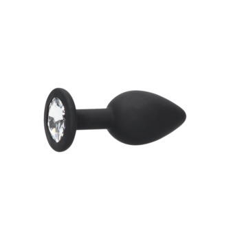 Silicone Butt Plug with Removable Jewelry