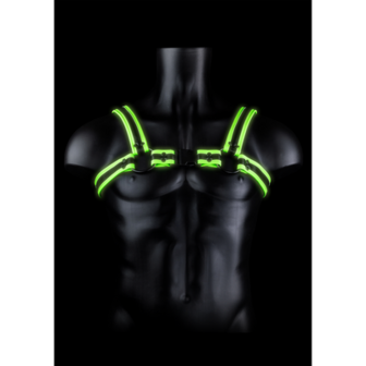 Buckle Harness - Glow in the Dark - S/M