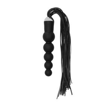 Whip with Curved Silicone Dildo