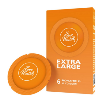 Extra Large - Condoms - 6 Pieces