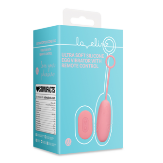 Ultra Zachte Silicone Ei Vibrator met Afstandsbediening