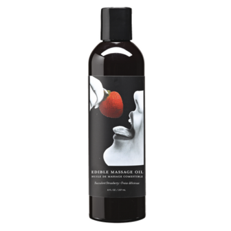 Aardbei Eetbare Massageolie - 8 fl oz / 237 ml