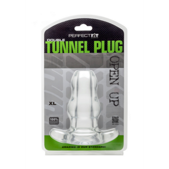 Double Tunnel Plug - Hollow Butt Plug - XL