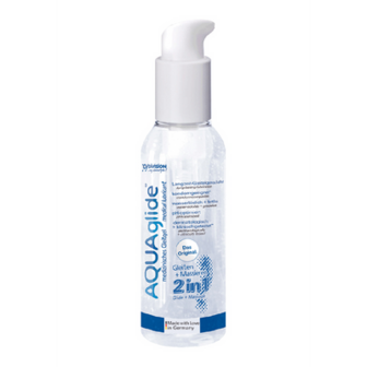 AQUAglide 2 in 1 - Lubricant and Massage Gel - 4 fl oz / 125 ml