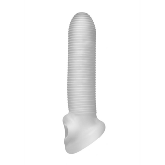 Fat Boy Micro Ribbed Sheath - Dildo - 6 / 16,5 cm