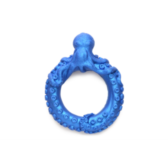 Poseidon&#039;s Octo-Ring - Silicone Cock Ring - Blue