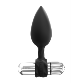 Vibe - Vibrating Anal Training Plugs - Set of 3 - Black