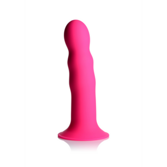 Squeezable Wavy Dildo