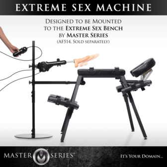 De Dicktator 2.0 Extreme Sex Machine - Zwart