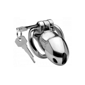 Rikers 24-7 - RVS Locking Chastity Cage