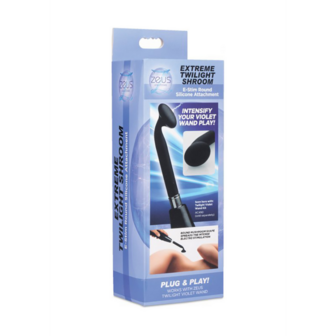 Extreme Twilight Shroom E-Stim - Round Silicone Attachment