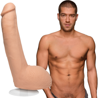 Xander Corvus - Realistische ULTRASKYN Dildo - 9 / 22 cm - Vanille