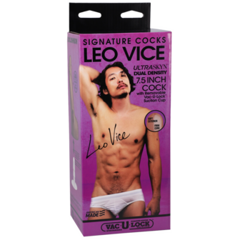 Leo Vice - ULTRASKYN - with Removable Suction Cup - 6 / 15 cm - Caramel