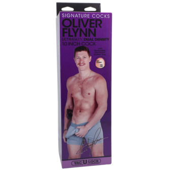 Oliver Flynn - Realistic ULTRASKYN Dildo - 10 / 25 cm - Vanilla