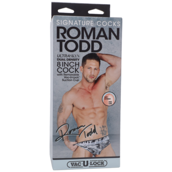 Roman Todd - Realistic ULTRASKYN Dildo - 8 / 20 cm - Vanilla