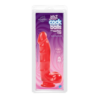 Cock and Balls with Suction Cup