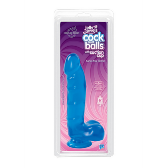 Cock and Balls with Suction Cup