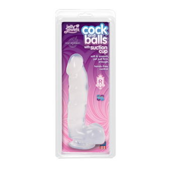 Cock and Balls with Suction Cup