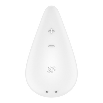 Dew Drop - Lay-on Vibrator - White