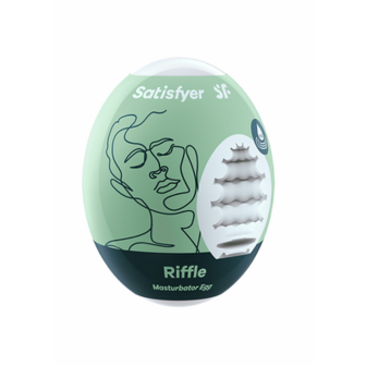 Riffle - Masturbator Egg - Light Green