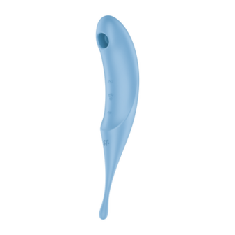 Twirling Pro - Tip Vibrator with App - Blue