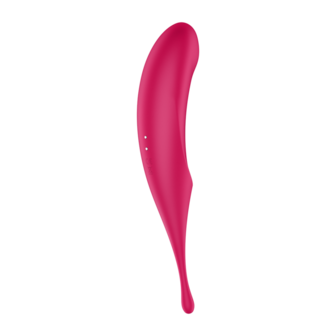 Twirling Pro - Tip Vibrator with App - Red