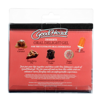 Orale Delight Gel - Desserts - 5 Pack - 1 fl oz / 29 ml