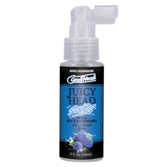 Juicy Head - Dry Mouth Spray - Sour Blue Raspberry - 2 fl oz / 60 ml