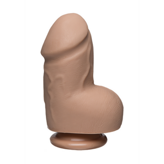 Fat D - Realistic FIRMSKYN Dildo met Ballen - 6 / 15 cm