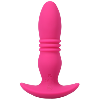 Rise - Silicone Anal Plug with Remote Control