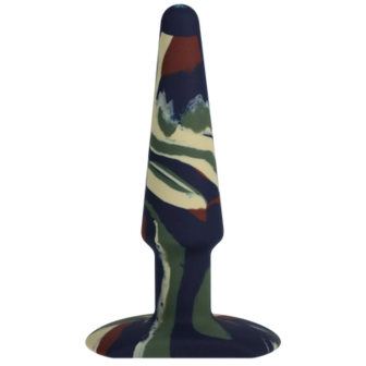 Groovy - Silicone Anal Plug - 5 / 12 cm - Camouflage