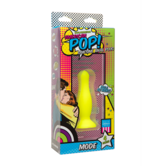 American Pop - Mode - Silicone Anal Plug - 4&#039;&#039; / 10 cm