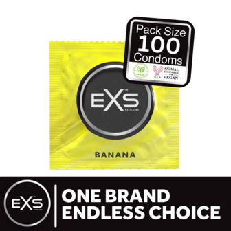 EXS Banana - Condoms - 100 Pieces