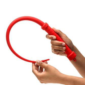 Viper Tail - Siliconen Whip - Rood