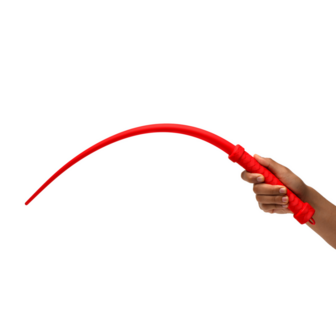 Viper Tail - Siliconen Whip - Rood
