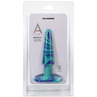 Groovy - Silicone Anale Plug - 5 / 12 cm - Ocean