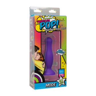 American Pop - Mode - Silicone Anal Plug - 4&#039;&#039; / 10 cm