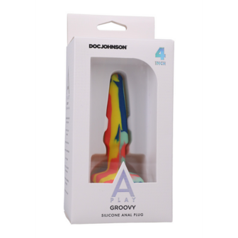 Groovy - Silicone Anale Plug - 4&#039;&#039; / 10 cm