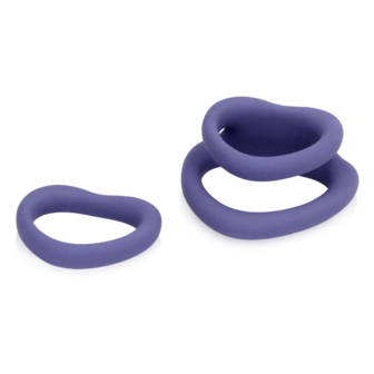 Hart Cockring Set - Violet Storm