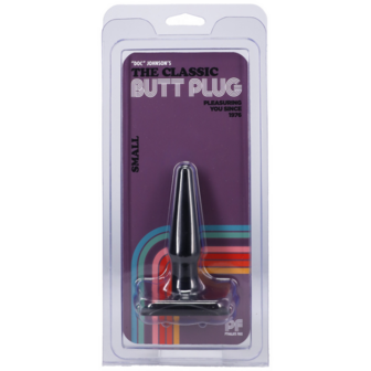 Classic Butt Plug - Klein - Zwart