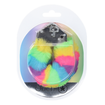 Zware Fluffy Handboeien - Multicolor 1