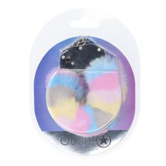 Zware Fluffy Handboeien - Multicolor 2