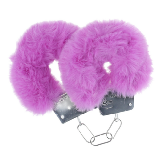 Classic Fluffy Handboeien - Paars