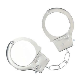 Classic metalen handboeien - Zilver