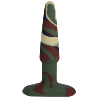 Groovy - Silicone Anale Plug - 4 / 10 cm - Camouflage