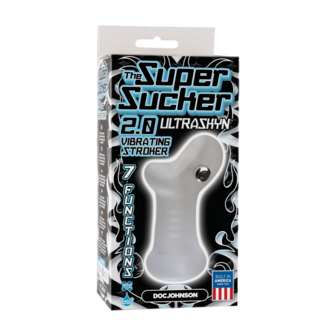 De Super Sucker 2.0 - ULTRASKYN Vibrerende Mond Masturbator